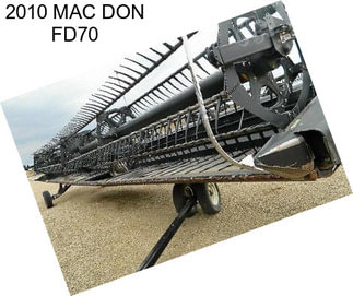 2010 MAC DON FD70