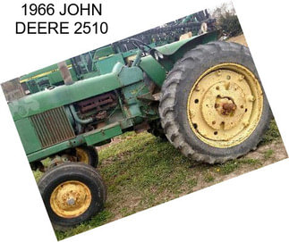1966 JOHN DEERE 2510