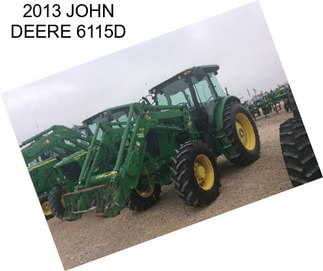 2013 JOHN DEERE 6115D