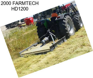 2000 FARMTECH HD1200