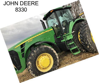 JOHN DEERE 8330