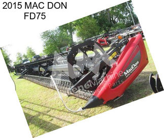 2015 MAC DON FD75