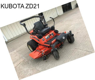 KUBOTA ZD21