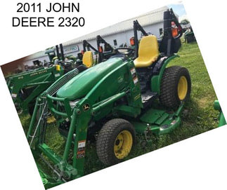 2011 JOHN DEERE 2320