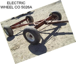 ELECTRIC WHEEL CO 5026A