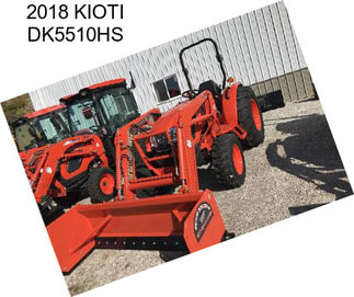 2018 KIOTI DK5510HS