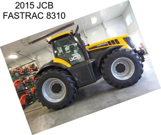 2015 JCB FASTRAC 8310