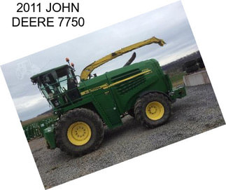 2011 JOHN DEERE 7750