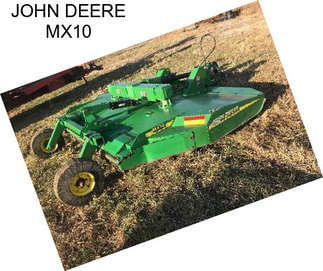 JOHN DEERE MX10