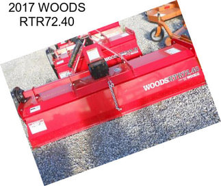 2017 WOODS RTR72.40