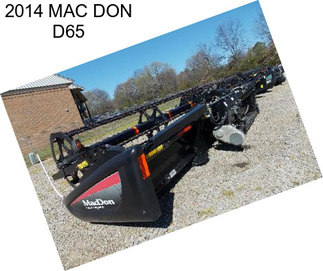 2014 MAC DON D65