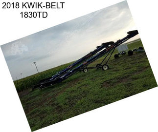 2018 KWIK-BELT 1830TD