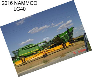 2016 NAMMCO LG40
