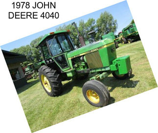 1978 JOHN DEERE 4040