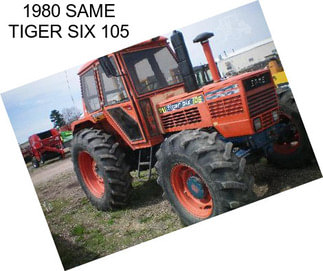 1980 SAME TIGER SIX 105