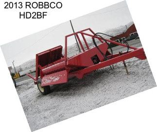 2013 ROBBCO HD2BF