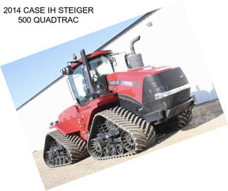 2014 CASE IH STEIGER 500 QUADTRAC