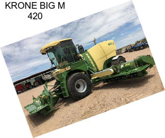 KRONE BIG M 420