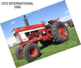 1972 INTERNATIONAL 1066