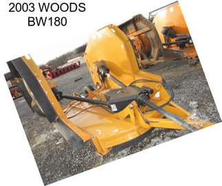 2003 WOODS BW180