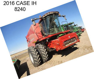 2016 CASE IH 8240