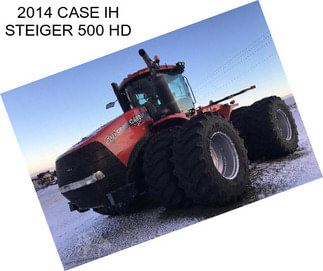 2014 CASE IH STEIGER 500 HD