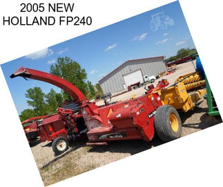 2005 NEW HOLLAND FP240