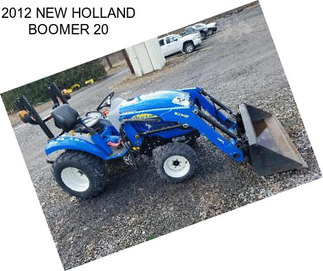 2012 NEW HOLLAND BOOMER 20