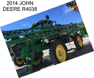 2014 JOHN DEERE R4038