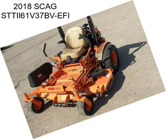 2018 SCAG STTII61V37BV-EFI