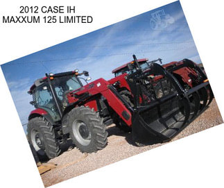 2012 CASE IH MAXXUM 125 LIMITED