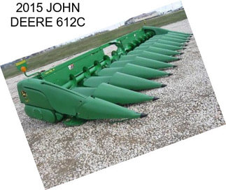 2015 JOHN DEERE 612C