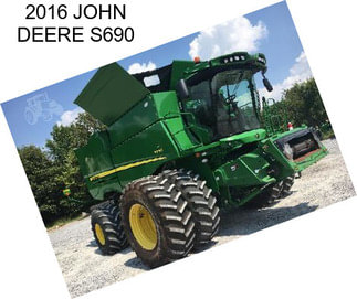 2016 JOHN DEERE S690