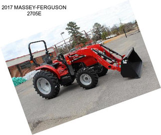 2017 MASSEY-FERGUSON 2705E