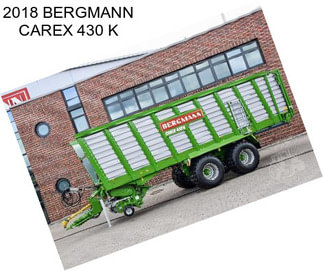 2018 BERGMANN CAREX 430 K