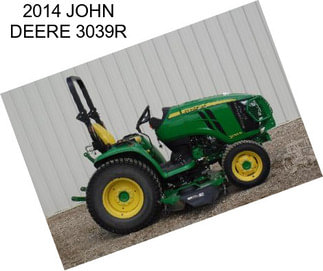 2014 JOHN DEERE 3039R