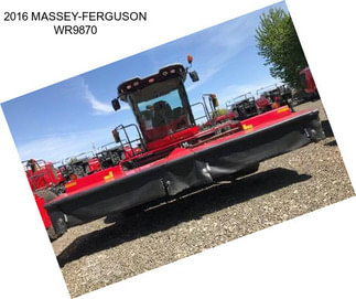 2016 MASSEY-FERGUSON WR9870