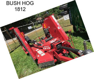 BUSH HOG 1812