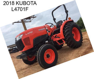 2018 KUBOTA L4701F