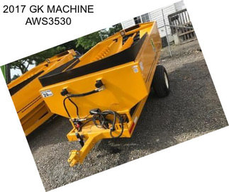 2017 GK MACHINE AWS3530