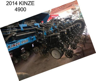 2014 KINZE 4900
