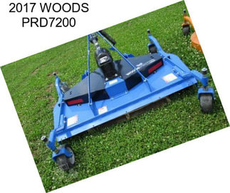 2017 WOODS PRD7200