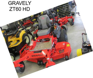 GRAVELY ZT60 HD