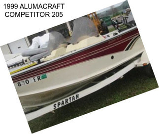 1999 ALUMACRAFT COMPETITOR 205