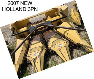 2007 NEW HOLLAND 3PN