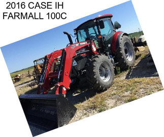 2016 CASE IH FARMALL 100C