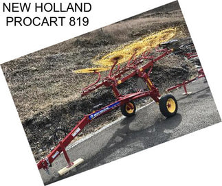 NEW HOLLAND PROCART 819