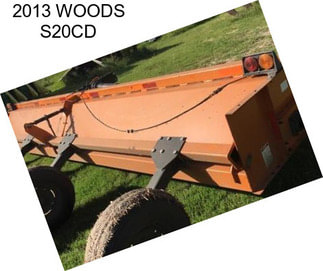 2013 WOODS S20CD