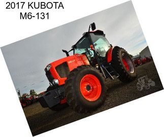 2017 KUBOTA M6-131