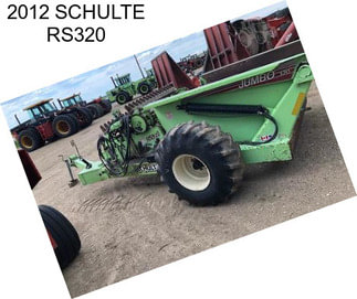 2012 SCHULTE RS320